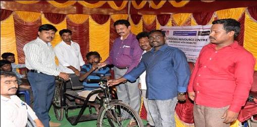 Skill development Training and groups formation for Person with disables.
